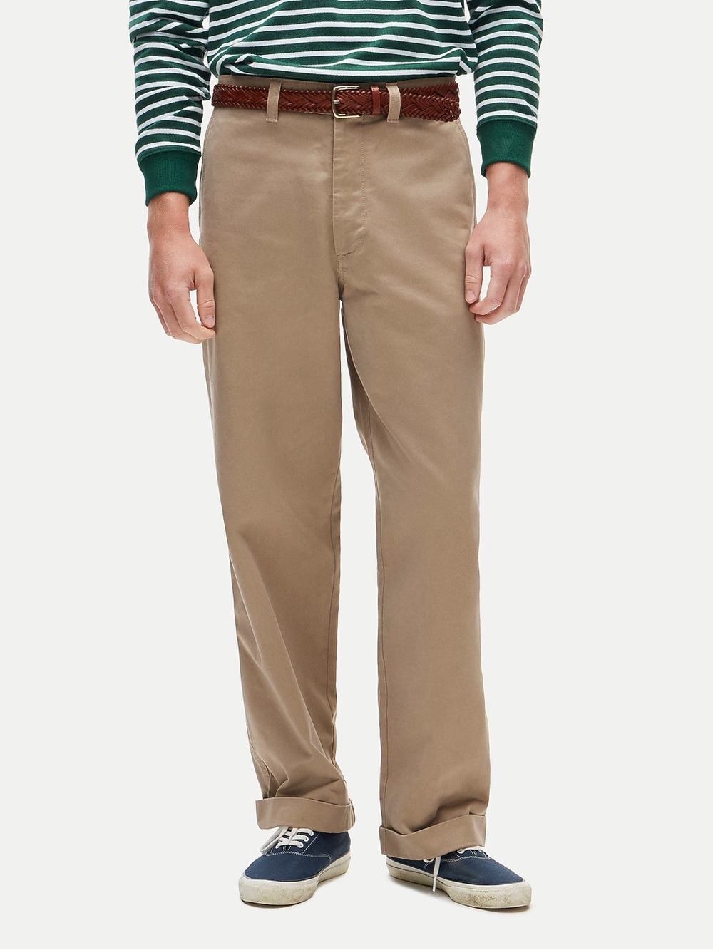 J. CREW Giant-fit chino pant in Dusty Khaki Size 31 $118 BI521